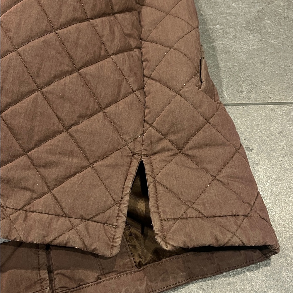 L.L Bean Vintage Quilted Bark Jacket - Picture 5 of 14